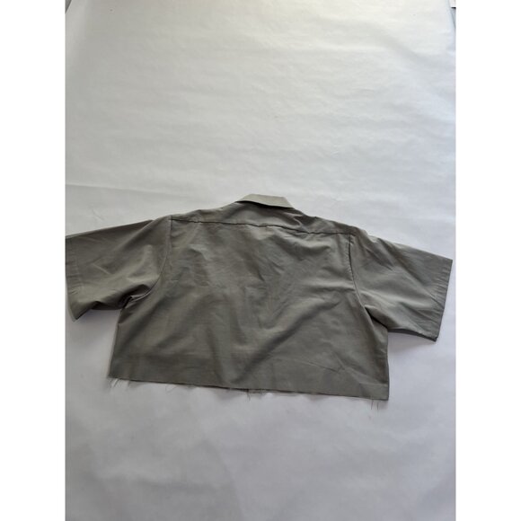 Axecents by Orah LeMaitre Crop Top in Grey - Picture 2 of 3